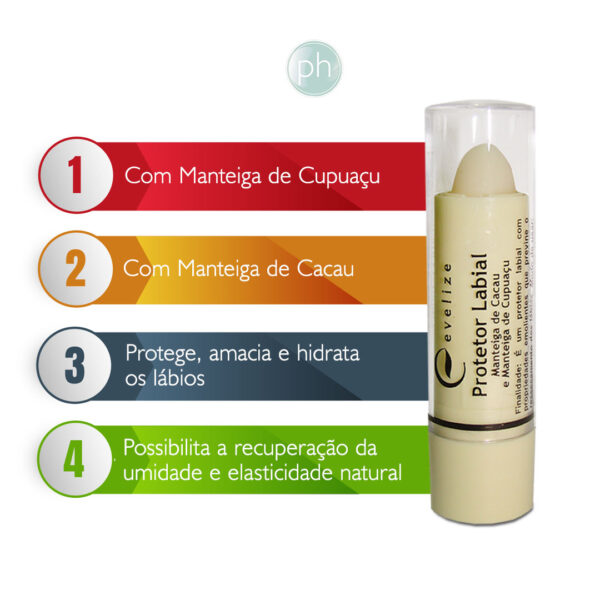 Protetor Labial Manteiga de Cacau Bastão