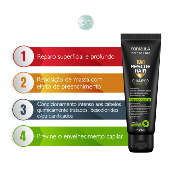 Shampoo-Reconstrução-Total-Rescue-Hair-250ml-10x1-250ml---Fórmula-Intense-Care