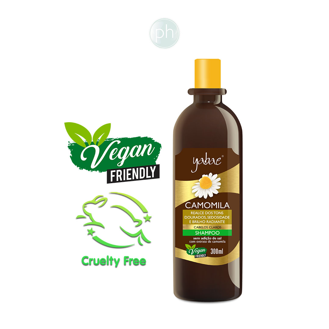 Shampoo Vegano Camomila Yabae 300ml 2 SHAMPOO-CAMOMILA YABAE-300