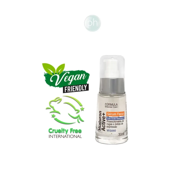Sérum-Facial-Hialuron-Active+-30ml----Fórmula-Intense-Care-VEGAN-AND-CRUELTY-FREE
