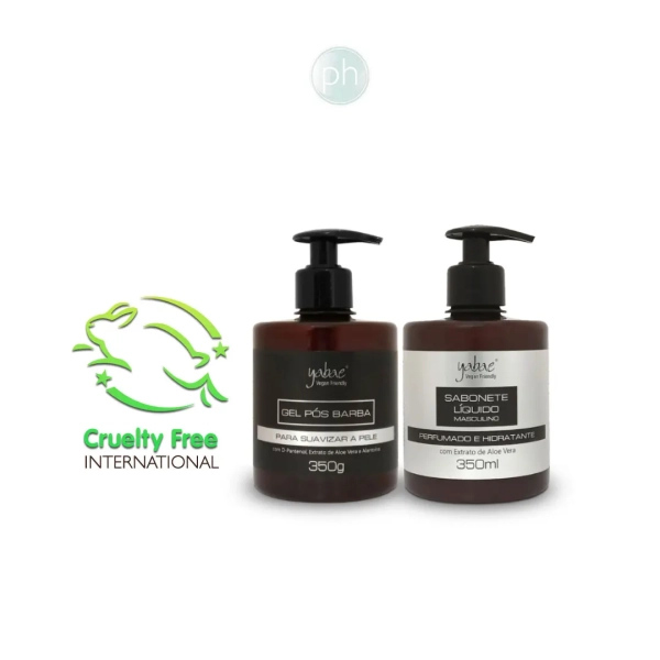 Kit-Sabonete-Líquido-+-Gel-Pós-Barba-For-Men-–-Yabae-CRUELTY-FREE