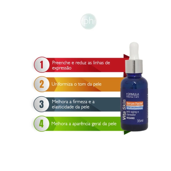 Sérum-Facial-Vita-Skin-Multivitaminas-35ml---Fórmula-Intense-Care-BENEF