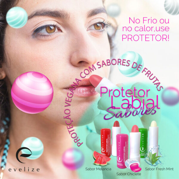 PROTETORES-LABIAIS-SABORIZADOS EVELIZE